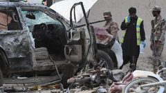 قتلى وجرحى جراء تفجير في باكستان