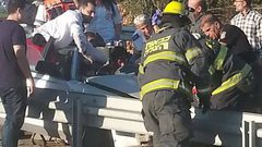 مصرع مواطن وإصابة 4 في حادث سير (صور-فيديو)