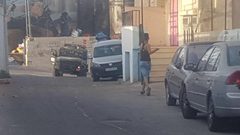 اعتقال شاب خلال مواجهات في مخيم عايدة