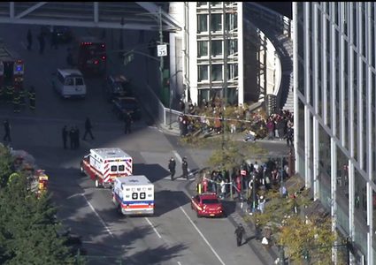 دهس واطلاق نار في نيويورك