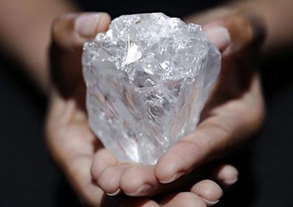 أضخم ماسة غير مصقولة بـ53 مليون دولار