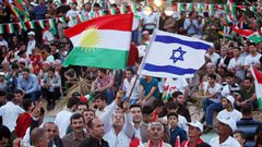 العراق يجرم رفع علم إسرائيل في البلاد