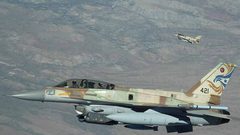 الطيران الإسرائيلي يغير على أهداف سورية