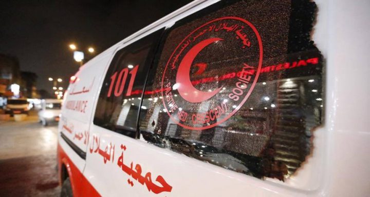 اصابة مسنة بحادث دهس