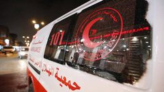 اصابة مسنة بحادث دهس