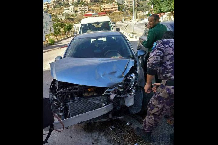 إصابة طفلة جراء حادث سير