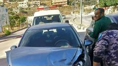 إصابة طفلة جراء حادث سير