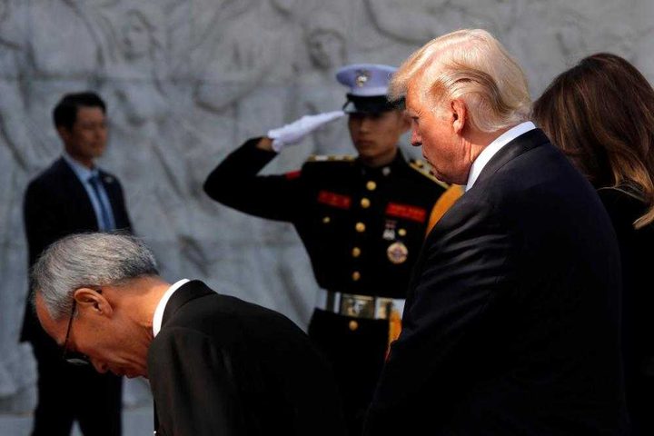 ترامب محذرًا كوريا الشمالية: لا تقللوا من شأننا ولا تمتحنونا