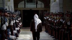 الشهيد الراحل أبو عمار في نابلس..لقطات نادرة