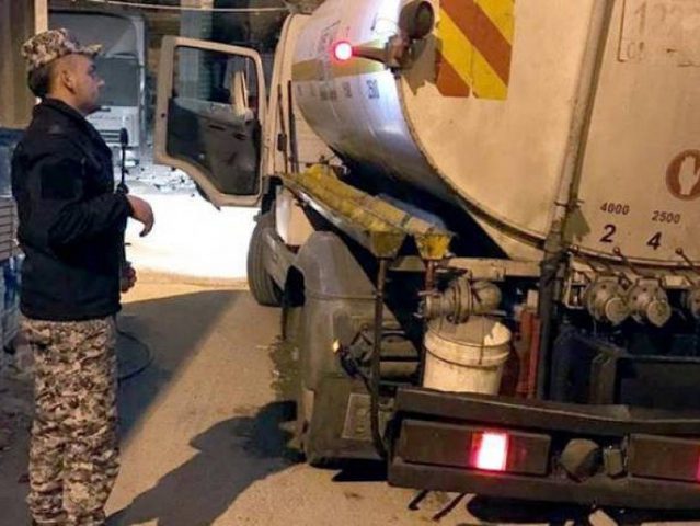ضبط سولار مهرب في أبو ديس