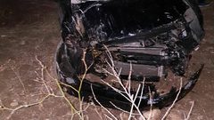 إصابة مواطن بجراح خطيرة بحادث سير