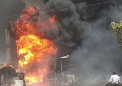 4 إصابات جراء انفجار جرة زراعية