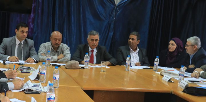 الأعرج يترأس اجتماع "المركزية للأبنية وتنظيم المدن"