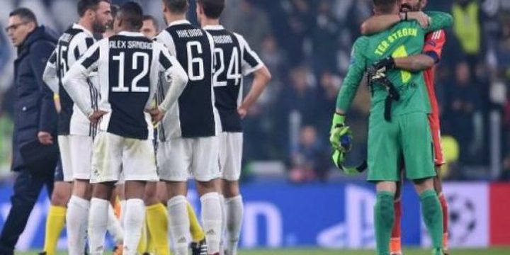 برشلونة يتأهل رغم تعادله أمام يوفنتوس