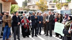 وقفة في سلفيت لمناهضة العنف ضد المرأة