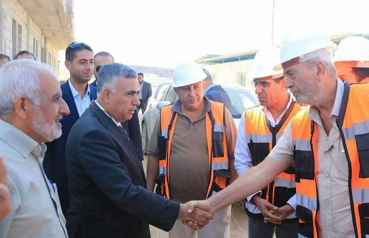 وضع حجر الأساس لثلاثة مشاريع حيوية في بلدة عجة