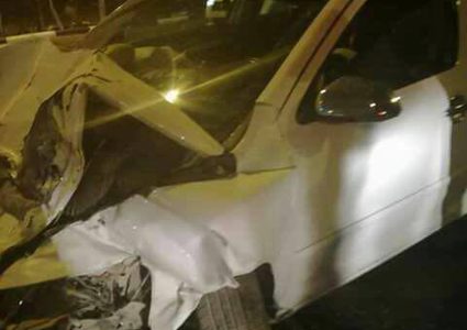 إصابة مواطنين بحادث سير