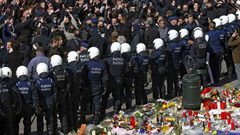 توقيف أكثر من 70 شخصا في أعمال شغب وسط بروكسل