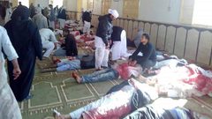 الرئاسة المصرية: القصاص السريع لضحايا حادث مسجد الروضة مستمر