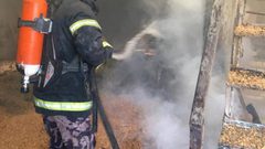 إصابة مواطنين إثر اندلاع حريق بمنزل