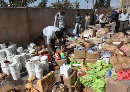 "الاقتصاد" ضبطت 35 طنا من منتجات المستوطنات الأسبوع الماضي