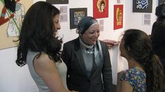 فعاليات اليوم العالمي للتضامن مع الشعب الفلسطيني يتضمن معرض لوحات في الاسكندرية