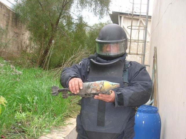 إتلاف جسم مشبوه جنوب جنين