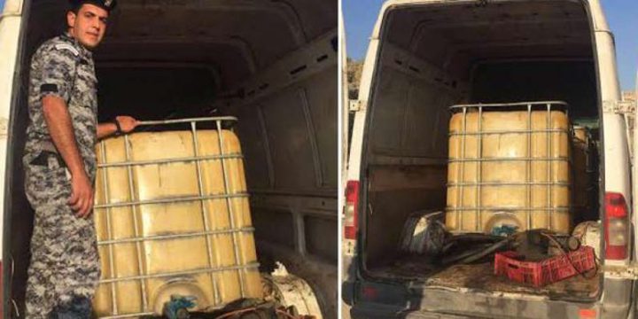 ضبط كمية كبيرة من الوقود المهرب في رام الله