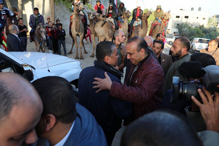 شخصيات وطنية وعشائرية تلتقي بالوفد المصري..  لا أحد في العالم يستطيع أن يقوم بما قامت به مصر تجاه قضيتنا