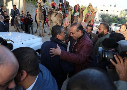 شخصيات وطنية وعشائرية تلتقي بالوفد المصري..  لا أحد في العالم يستطيع أن يقوم بما قامت به مصر تجاه قضيتنا