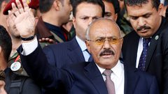 صالح يبدي استعداده لفتح صفحة جديدة مع دول الجوار ويدعو للانتفاض ضد الحوثيين