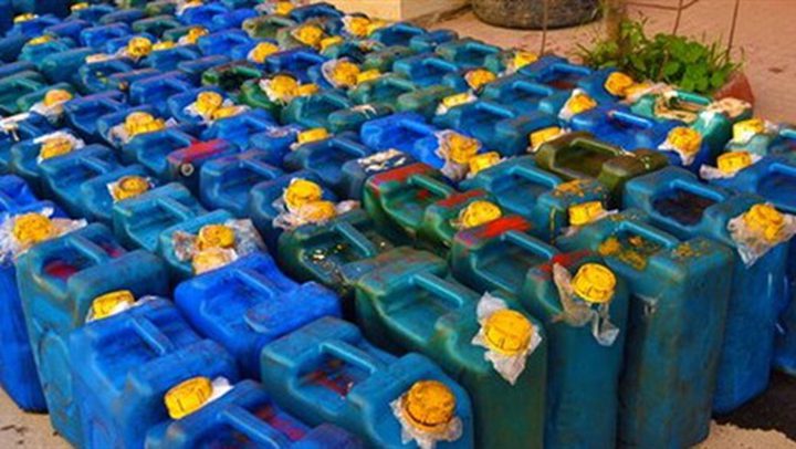 ضبط 2000 لتر سولار غير قانوني شرق البيرة