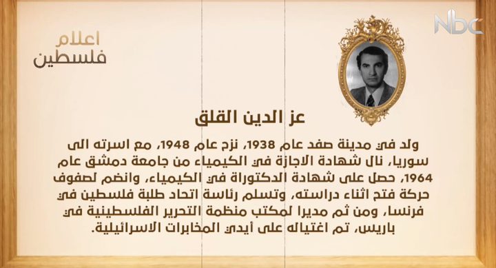 من أعلام فلسطين: عز الدين القلق