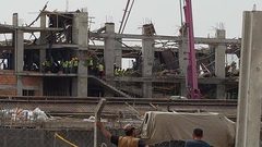 إصابة عدد من العمال في انهيار مبنى قيد الانشاء في مستوطنة " بيتار عيليت"