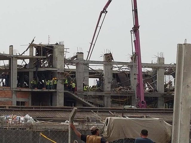 إصابة عدد من العمال في انهيار مبنى قيد الانشاء في مستوطنة " بيتار عيليت"