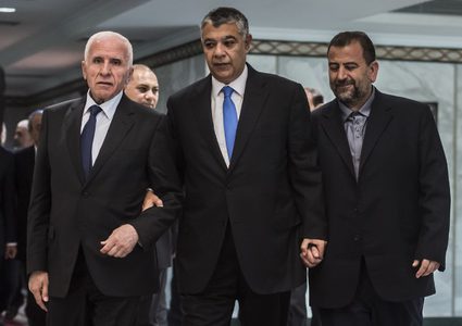 مسؤول أمني بارز مصري يصل غزة