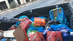 إتلاف مواد غذائية منتهية الصلاحية في جنين