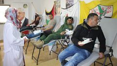دعماً للقدس.. حملة تبرع بالدم في طوباس