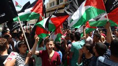 مسيرة جماهيرية في طوباس دعما للقدس