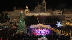 هل أجلت بيت ساحور  إضاءة شجرة الميلاد؟