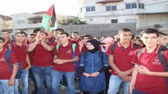 الاحتلال يقمع مسيرة طلابية ويصيب عددًا بحالات اختناق