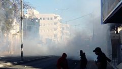 إصابة عشرات المواطنين بينهم مصور صحفي شمال بيت لحم (صور-فيديو)