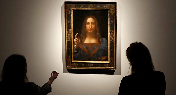 لوحة "المسيح" لدافنشي تباع لأمير عربي