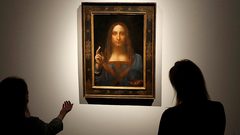 لوحة "المسيح" لدافنشي تباع لأمير عربي