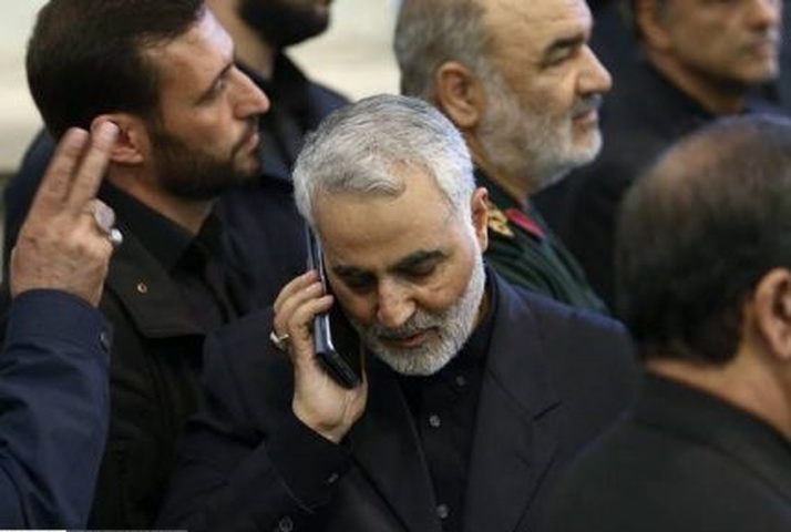 سليماني يجري اتصالا بقادتي سرايا القدس وكتائب القسام في قطاع غزة