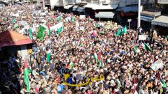 الأردن: الآلاف يتظاهرون في الشوارع ضد قرار ترامب (صور)
