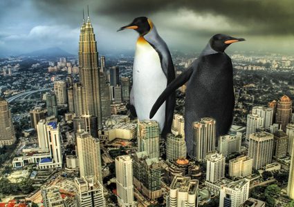 علماء يعثرون على" البطريق العملاق"