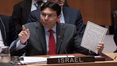 مندوب إسرائيل يدعي أن الفلسطينيين رفضوا السلام