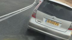 حادث سير على طريق البحر الميت