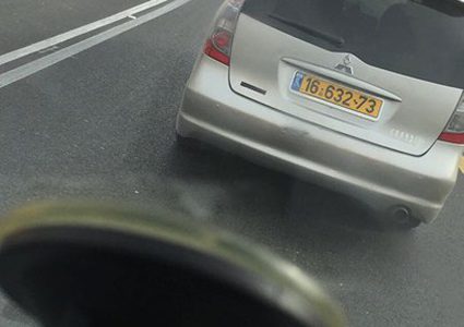 حادث سير على طريق البحر الميت